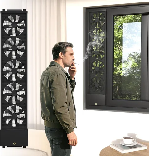 Vista 9 de Vertical Window Fan for Sliding Windows (75~80cm/29.5~31.5in)