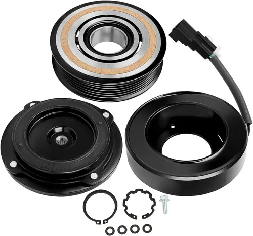 Vista 19 de SCITOO Embrague del compresor de CA para 2000-2006 apto para Audi TT para Volkswagen para Jetta 1.8L CO 1233JC