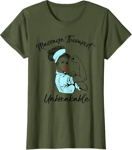 Vista 41 de Camiseta de masaje irrompible para terapeuta de masaje, Blanco, S