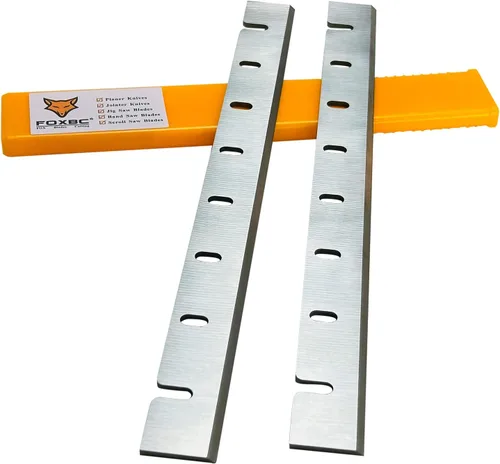 Vista 4 de FOXBC - Juego de 2 cuchillas de repuesto para cepilladora DeWalt DW733, repuesto DW7332