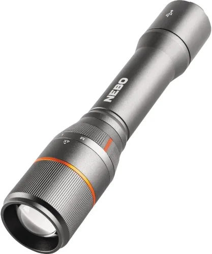 Vista 7 de NEBO Davinci 2000 linterna y cargador portátil 2000 lúmenes, 4 modos de luz, banco de energía recargable por USB, impermeable, luz de camping LED