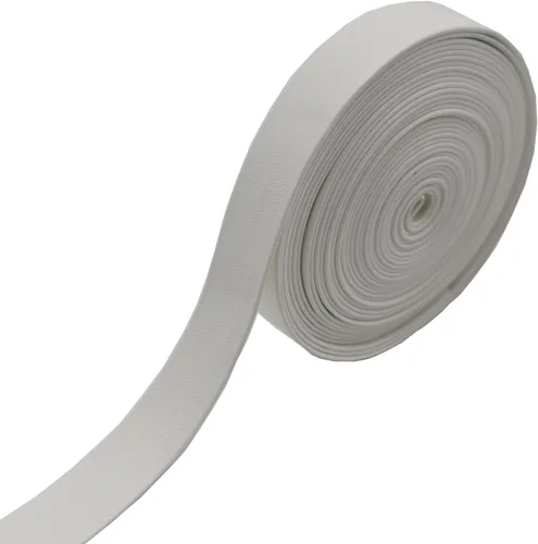 Vista 7 de Cinta de piel sintética plegable de 5 yardas para decoración del hogar, 0.591 in (5/8 pulgadas) (negro)