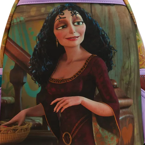 Vista 5 de Loungefly Disney Rapunzel Princess Scene Mini Backpack