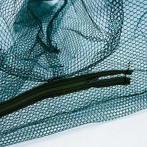 Vista 3 de Cebo de pesca Trampa plegable para red de cangrejo Jaula de inmersión fundido Pescado Minnow cangrejo camarón