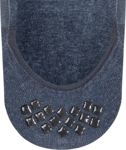 Vista 4 de FALKE Calcetines invisibles de corte medio para hombre, ligeros y frescos, algodón sostenible, agarre antideslizante en el talón, agradable a la piel