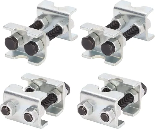 Vista 7 de Acouto Compresor de resorte helicoidal ajustable 4 unids Mini compresor de resorte de bobina 2 vías ajustable espaciador de resorte de acero al