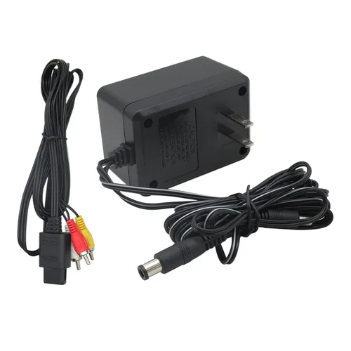 Vista 6 de NGHTMRE Cable adaptador de CA y cable AV para sistemas Nintendo SNES