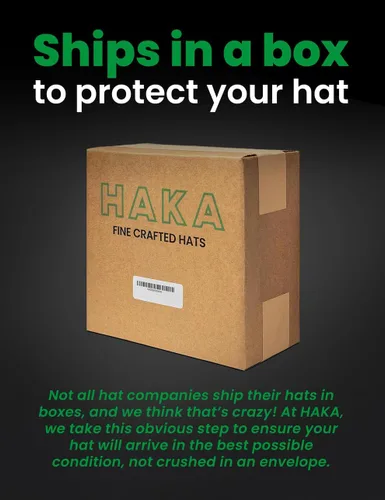 Vista 6 de HAKA Sombrero de camionero de campamento, sombrero de malla de montaña para hombres y mujeres, gorra de béisbol ajustable a presión, sombrero de golf