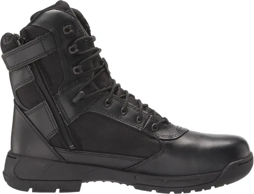 Vista 6 de Bates Botas tácticas deportivas 2 altas con cremallera militar y táctica para hombre
