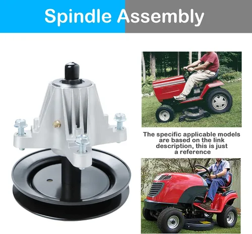 Vista 6 de 918-04822 Conjunto de husillo compatible con cubiertas de 42 pulgadas Cub Cadet/MTD/Troy-Bilt LTX1040 LTX1042 LTX1045 RZT-42, 618-04822, 918-04822B