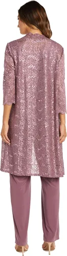 Vista 3 de R&M Richards Conjunto de pantalón Elegance De Nuit para mujer
