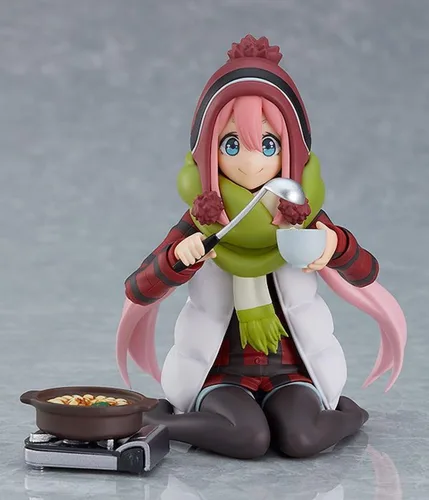 Vista 4 de Max Factory Campo relajado: Figura de acción Figma de lujo de Nadeshiko Kagamihara, multicolor