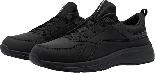 Vista 7 de Zapatos de trabajo antideslizantes para hombres resistentes al agua - Zapatos de cocina anchos y cómodos para cocinero, servicio de alimentos, sin