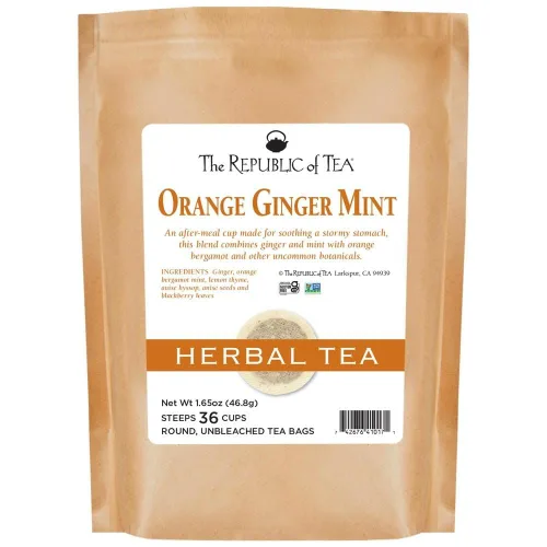 Vista 38 de The Republic of Tea Té de hierbas Rooibos rojo de almendra, coco y macarrón, 36 bolsas de té de repuesto
