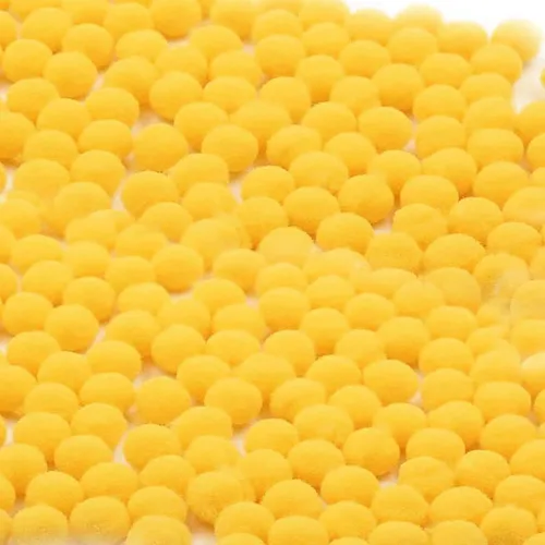 Vista 11 de 1000 pompones para manualidades de 1 pulgada, bolas de pompón mullidas de Navidad, pequeñas bolas de pompones para manualidades, proyectos