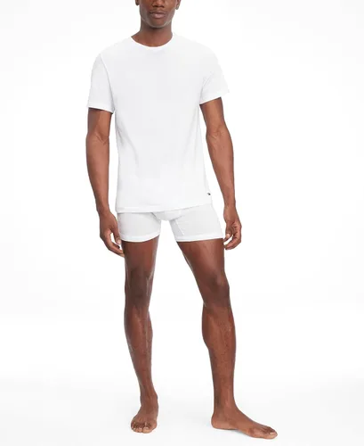 Vista 3 de Tommy Hilfiger Paquete de 3 camisetas de algodón clásicas con cuello redondo para hombre