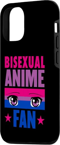 Vista 2 de iPhone 15 Bisexual Anime Fan Art Kawaii Japonés Manga Ilustración Caso