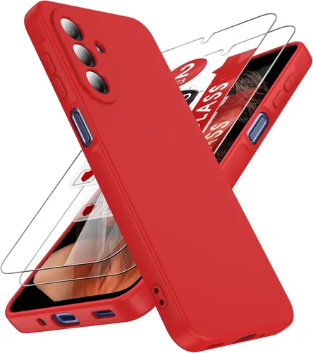 Vista 207 de LeYi Funda para Motorola Moto G Play 4G 2024: Funda para Moto G Play 4G 2024 con funda delgada y antiarañazos, silicona líquida a prueba de golpes