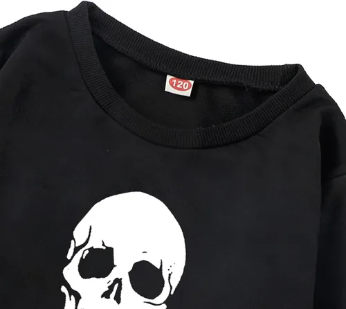 Vista 4 de Toddler Girls Halloween Shirt Let's Go Ghouls T-Shirt Boys Ghosts Spooky Season Halloween Tee Tops