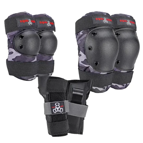 Vista 11 de Triple Eight Saver Series - Juego de almohadillas con rodilleras, coderas y muñequeras, Junior