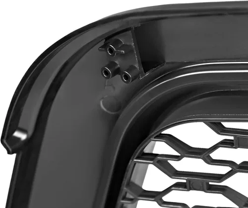 Vista 9 de Spec-D Tuning Parrilla de parachoques delantero negro mate con luces LED ámbar compatible con Dodge Ram 1500 2009-2012
