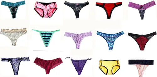 Vista 4 de Morvia Paquete de variedad de bragas para mujer, tanga, hipster, hilo dental, surtido ropa interior multicolor
