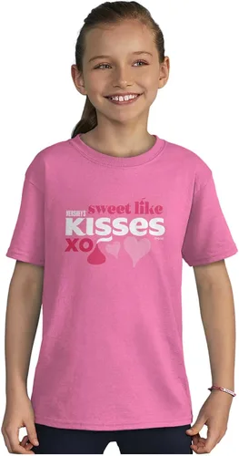 Vista 4 de Camiseta Hershey's Sweet Like Kisses XO Candy para niñas