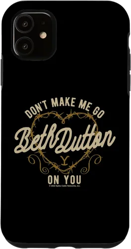 Vista 8 de Funda para iPhone 16 Yellowstone Beth Dutton Don't Make Me