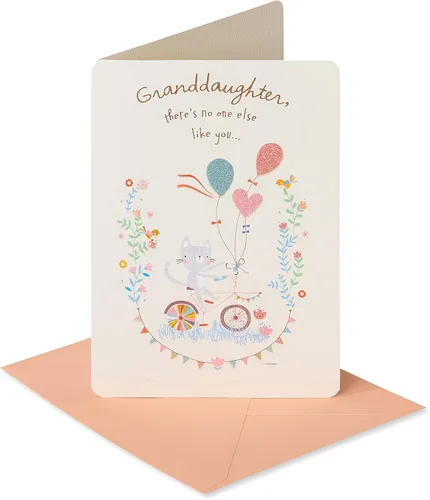 Vista 8 de American Greetings - Tarjeta de cumpleaños para nieta (All About You)