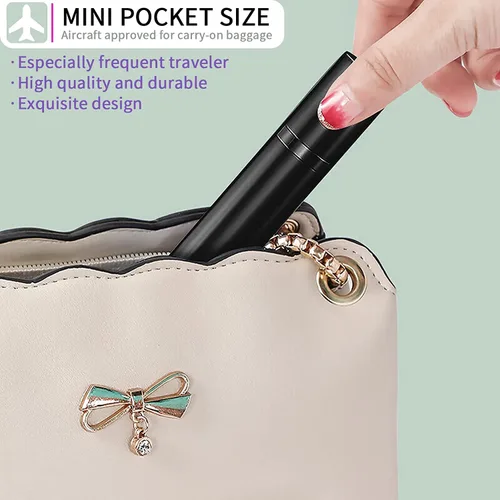 Vista 4 de Perfume Atomizer Bottle (5ml) Refillable Portable Mini Perfume Atomizer for Travel Leak Proof Pump Perfume Spray Bottle Atomizer for Man and Woman