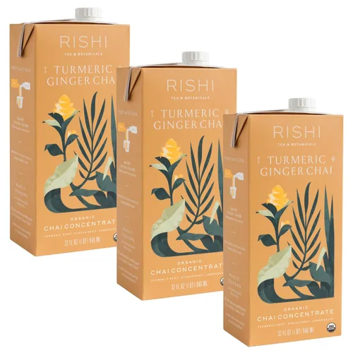Vista 13 de Rishi Tea Concentrado de Bebida London Fog - Certificado Orgánico USDA, Té Negro y Bergamota, Incremento de Energía - Caja de 32 fl oz, 8 Porciones