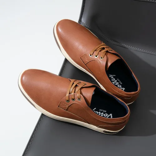 Vista 5 de Vostey Men's Sneakers Fashion Casual Shoes Dress Sneaker Oxford Shoes