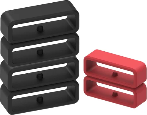 Vista 8 de Anillos de sujeción de repuesto compatibles con Garmin Forerunner 220 230 235 255 35 745 965 955 945 935 970 banda Cilp Connector Keepers Secure