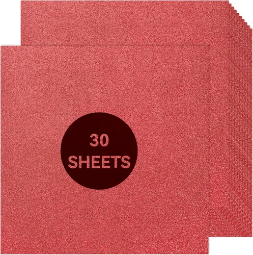 Vista 6 de Cartulina negra con purpurina de 12 x 12 pulgadas, papel para Cricut, tarjeta gruesa para hacer tarjetas, álbumes de recortes, manualidades