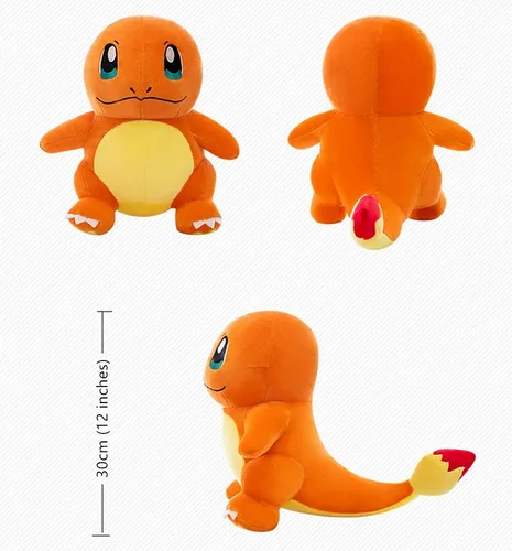 Vista 3 de CHAOZI0 All Stars, juguete de peluche de dragón de fuego, juguete de peluche de dinosaurio de peluche, juguete de dragón de fuego de altura