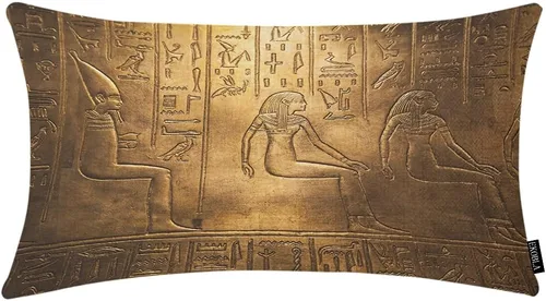Vista 24 de EKOBLA Funda de almohada cuadrada de 12 x 20 pulgadas