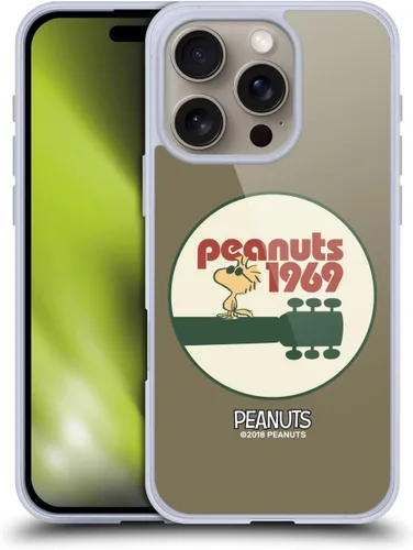 Vista 108 de Head Case Designs Funda de gel suave con licencia oficial de Peanuts Freak Flag Fly Woodstock 50th compatible con Apple iPhone 7 Plus/iPhone 8 Plus