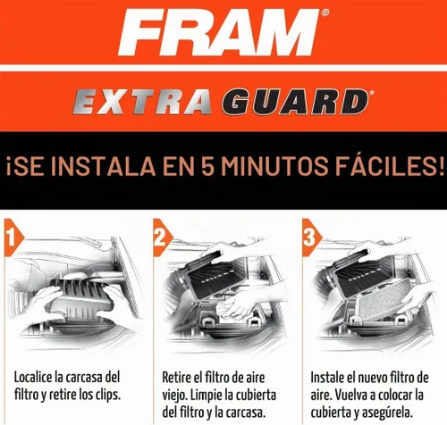 Vista 6 de Fram ca10085 extra Guardia Filtro de Aire – Flex Panel