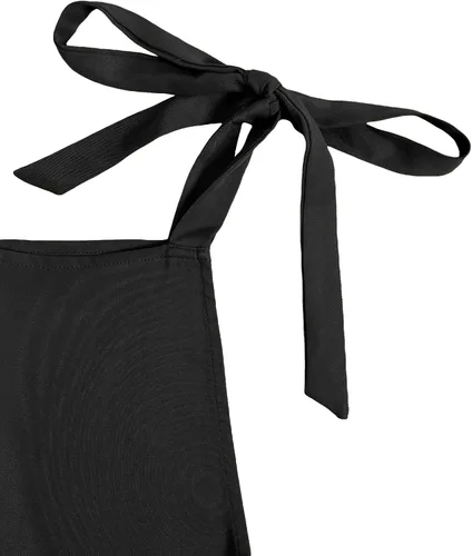 Vista 3 de Verdusa Enterizo corto con tirantes delanteros y bolsillo para mujer
