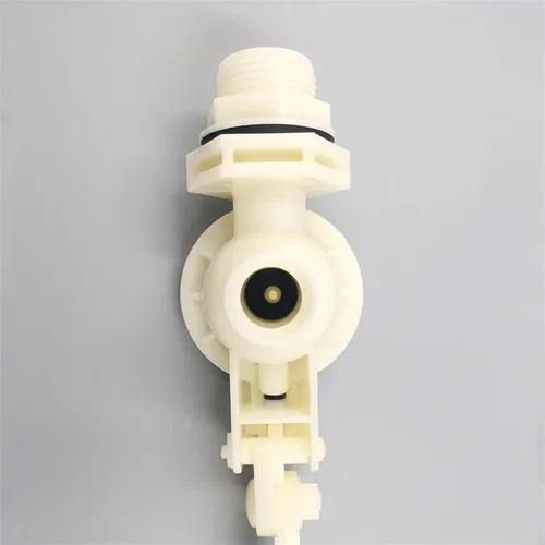 Vista 4 de Liquid Water Level Control DN15 1/2" DN20 3/4" DN25 1" BSPT Thread Plastic Float Valve Ball Tank Pool Adjustable float valve(DN15)