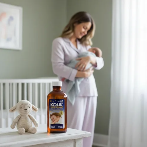 Vista 4 de Dr. Chase Kolik Agua de gripe nocturna para bebés, apoyo para cólicos, gases y sueño para recién nacidos y bebés, gotas sin alcohol con manzanilla