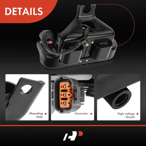 Vista 5 de A-Premium Paquetes de bobinas de encendido del motor compatibles con Mazda Miata 1990 1992 1993 L4 1.6L