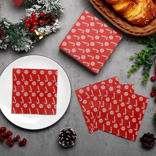 Vista 5 de Honoson Servilletas de Papel Desechables para Cóctel Servilletas para Invitados Servilletas de Bebidas y Cena Toalla de Mano para Suministros