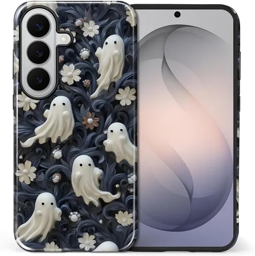 Vista 70 de Funda compatible con Samsung Galaxy S23, funda híbrida de protección rígida de 2 capas, a prueba de golpes, funda protectora resistente para Lata