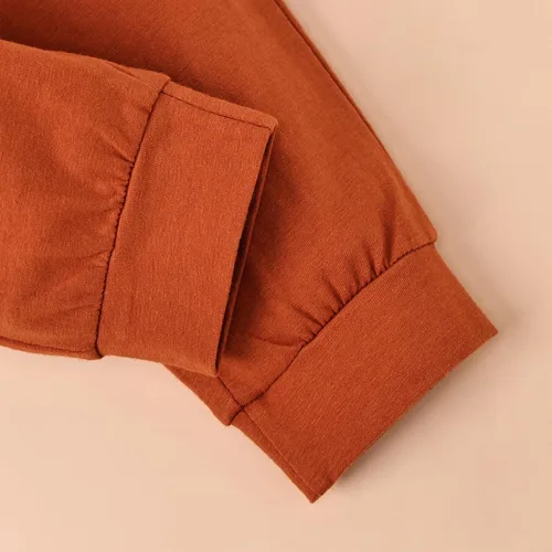 Vista 9 de Ropa de otoño e invierno para bebé, trajes de niño pequeño, sudadera de manga larga, sudadera de retazos y pantalones, 2 piezas, 12 meses a 5 años