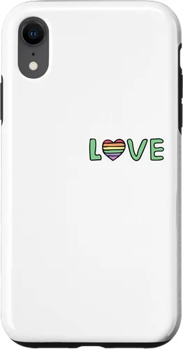 Vista 8 de Funda para iPhone 13 Pro LGBTQ Community Lesbiana Gay Bi Trans Love Rainbow Heart Cult