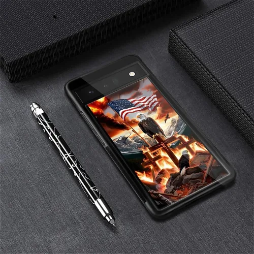 Vista 1962 de Compatible con Google Pixel 4A 5G Mobile Case Creative Acrylic Panel trasero Silicona Protección Grip especialmente diseñado para Google Pixel 4A 5G