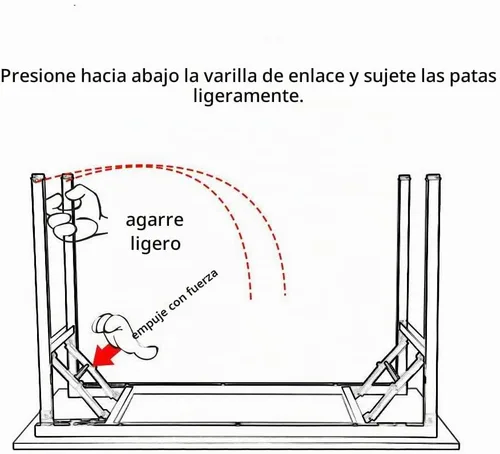 Vista 7 de Need Escritorio pequeño plegable para computadora, mesa de escritura