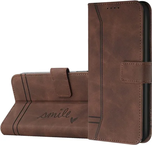 Vista 11 de IVY Poco X3 Funda Billetera Para Poco X3 [Estilo Sonrisa] [Piel Táctil Sensación] [Hebilla Magnética] Funda De Cuero PU Para Xiaomi Poco X3 / Poco