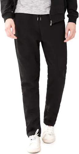 Vista 6 de MACHLAB Pantalones deportivos térmicos de forro polar para hombre, pantalones de chándal gruesos y cálidos para invierno